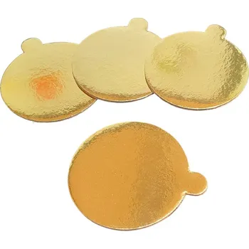 Podložka kulatá zlatá Banketka 10ks/10cm