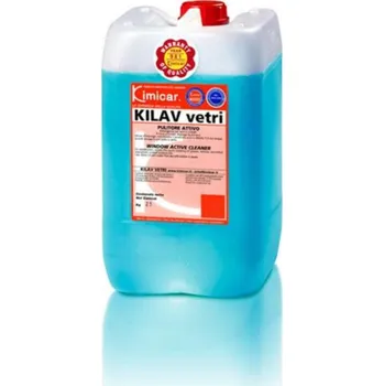 Čisticí prostředek na okna Kimicar Kilav Vetri 12 kg - čisticí přípravek na skla, okna, zrcadla