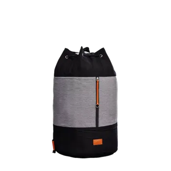 Sportovní vak vak ROADIE karupdesign - black/grey (černá/šedá)