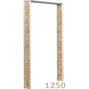 Stavební pouzdro 1250 mm - Kontrazárubeň LATENTE Průchozí výška: 1 970 mm, Typ příčky: ZEĎ, Tloušťka příčky: 100 - 300 mm