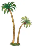 Bukáček Dekorace palmy 2 ks