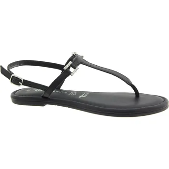 Dámské sandále TAMARIS Dámské kožené černé sandály 1-28151-38-001-255 Velikost 39