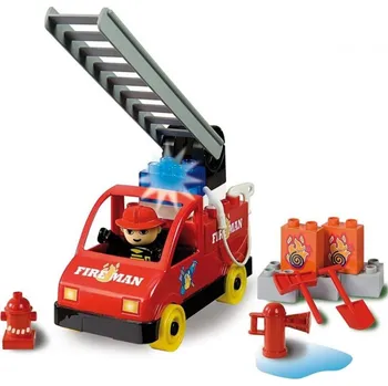 ostatní stavebnice UNICO PLUS / ANDRONI GIOCATTOLI Unico Plus stavebnice Hasiči - Zásah u požáru kompatibilní 20 dílů