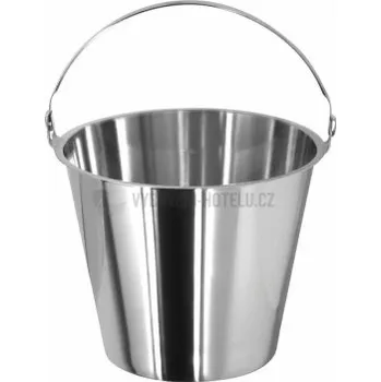 kbelík Vědro s podstavou (Ø310 mm, 12 l) nerez 739224423102