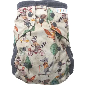 Plena Breberky Kapsová plenka (M) - Vlk na koloběžce PAT