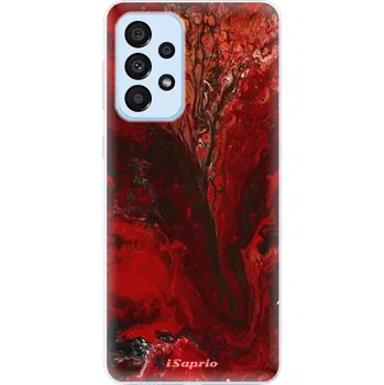 Pouzdro na mobilní telefon Odolné silikonové pouzdro iSaprio - RedMarble 17 - Samsung Galaxy A33 5G