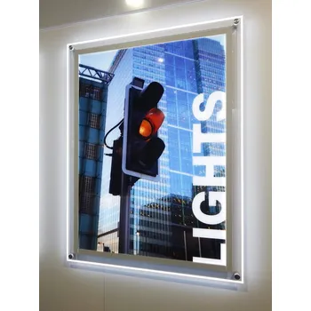 Reklamní LED panel LED plexi rám LEDPLEXI/A4, formát A4
