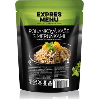 Hotové jídlo Expres Menu Pohanková kaše s meruňkami 1 porce