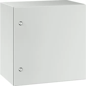 Počítač WME-O-080604-B Jednodveřový rozvaděč inTeg, v. 800mm, š. 600mm, h. 400mm, IP66, lakovaný nerez, šedý