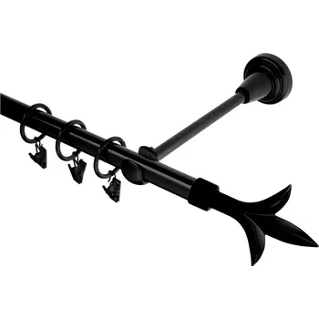 Garnýž Garnýž kovová 110 cm jednořadá 16 Lilie černá