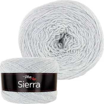 Vlna-hep Příze Sierra - vlna + akryl Sierra: 6230 Světle šedá