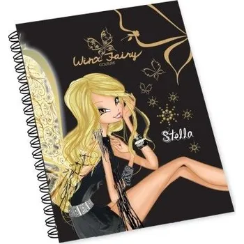 Karton P+P twin wire blok A4 (kroužkový blok) Winx Jairy Couture vzor 2016