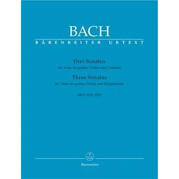 Tři sonáty pro violu da gamba (violu) a cembalo BWV 1027-1029
