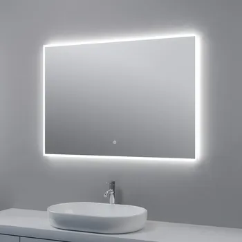 Zrcadlo Zrcadlo s LED osvětlením, 1000 x 700 x 30 mm, nastavitelná teplota barvy světla