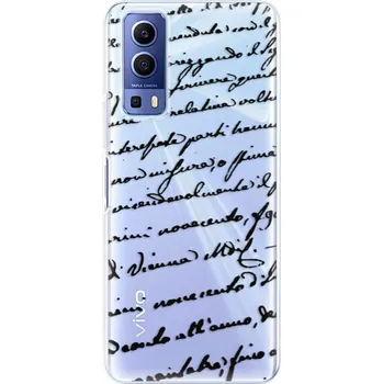 Pouzdro na mobilní telefon Odolné silikonové pouzdro iSaprio - Handwriting 01 - black - Vivo Y52 5G