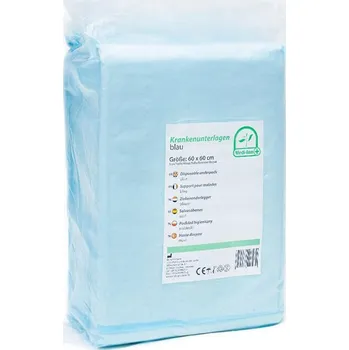 Inkontinenční kalhotky MEDI-INN Inkontinenční podložky 4vrstvé 15 kusů 60x60 cm