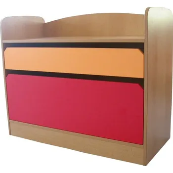 Šatní skříň Skříň se 2 zásuvkami LARO Buk Limetková