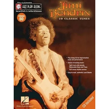 Jazz Play Along: Volume 80 - Jimi Hendrix + CD