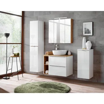 Koupelnový nábytek ArtCom Koupelnový komplet CAPRI White 80/1