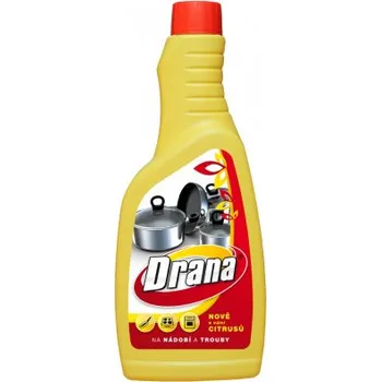 Mycí prostředek Severochema Drana na nádobí, čistič nádobí a trouby, s vůní cistrusů, 500 ml