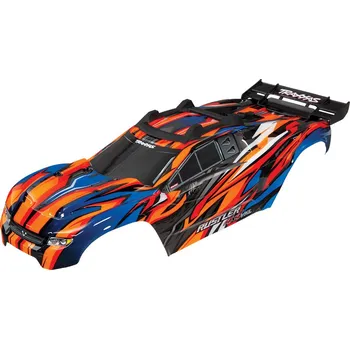 RC vybavení Traxxas karosérie oranžová: Rustler 4x4 VXL