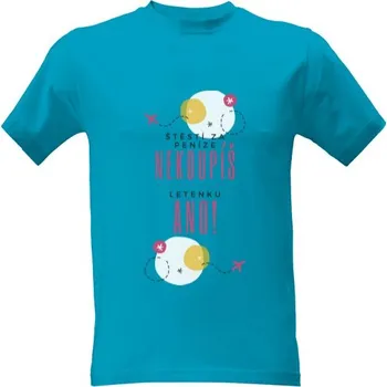 Tričko s potiskem Letenka pánské