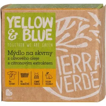 Mýdlo na praní Tierra Verde Yellow & Blue olivové mýdlo s citronovým extraktem 200 g
