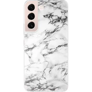 Pouzdro na mobilní telefon Odolné silikonové pouzdro iSaprio - White Marble 01 - Samsung Galaxy S22+ 5G