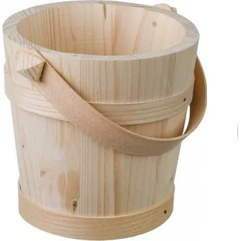 Recenze ČistéDřevo Dřevěné vědro malé