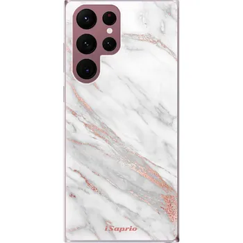 Pouzdro na mobilní telefon Odolné silikonové pouzdro iSaprio - RoseGold 11 - Samsung Galaxy S22 Ultra 5G