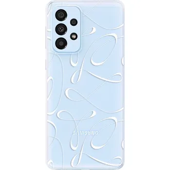 Pouzdro na mobilní telefon Odolné silikonové pouzdro iSaprio - Fancy - white - Samsung Galaxy A33 5G