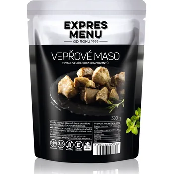 Hotové jídlo EXPRES MENU Vepřové kousky ve vlastní šťávě 300 g