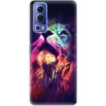 Pouzdro na mobilní telefon Odolné silikonové pouzdro iSaprio - Lion in Colors - Vivo Y72 5G