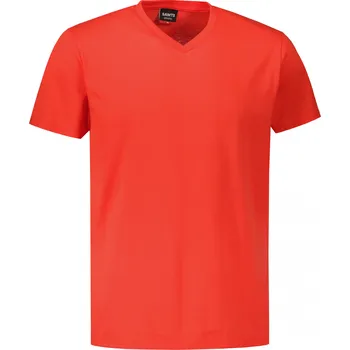 Pánské tričko Pánské triko s krátkým rukávem SAM 73 LEONARD MT 793 ČERVENÁ 4XL