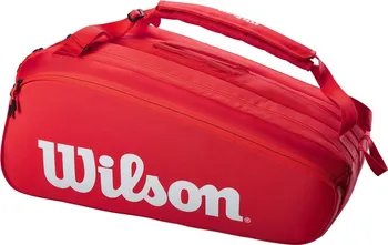 Tenisová taška Wilson Super Tour 15 Pack červený