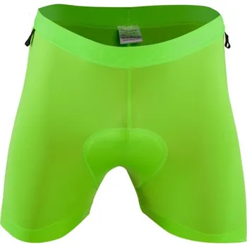 Pánské kraťasy boxerky s vložkou Silvini Inner Pro MP1212, green - vel. XXL 306028