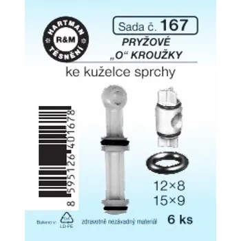 Sada ke kuželce sprchy, č. 167