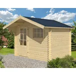 Zahradní srubový domek 28 mm Bjorn 300X260 (Zahradní srubový domek 28 mm)