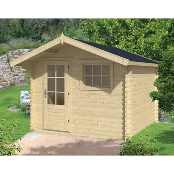 Zahradní domek Zahradní srubový domek 28 mm Bo 300X370 (Zahradní srubový domek 28 mm)