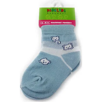 Světle modré kojenecké chlapecké ponožky s motivem Francis 6 - 12 měsíců - 1 pár