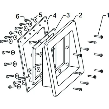 Hanscraft Šikmé prodloužení hrdla skimmeru V20 306170