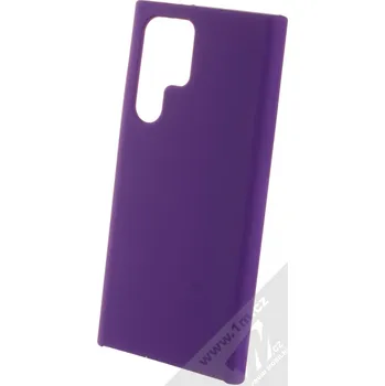 Pouzdro na mobilní telefon 1Mcz Silicone ochranný kryt pro Samsung Galaxy S22 Ultra 5G fialová (violet)