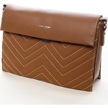 Kabelka Dámská elegantní crossbody Freya koňaková