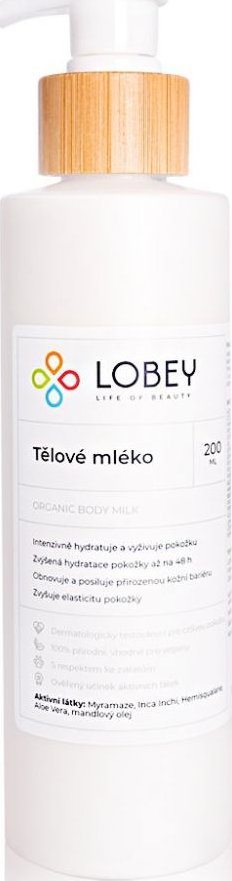Lobey Tělové mléko 200ml