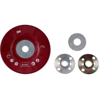 Brusný kotouč 3M Vroubkovaná podložka pod vulkanfíbrové disky Cubitron II, Červená Průměr: 150 mm