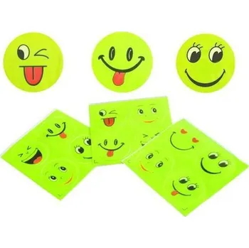 Skřítek Vítek Reflexní samolepky - smajlík