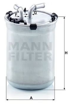 Palivový filtr Mann-Filter WK 823/2