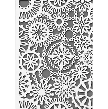 Dětské zboží EFCO Plastová šablona kvítky A5