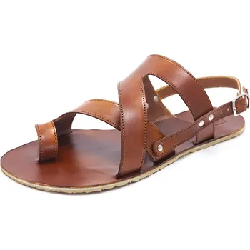 Pánské sandále Jenon Leather GLADIATOR koňak Velikost: 43