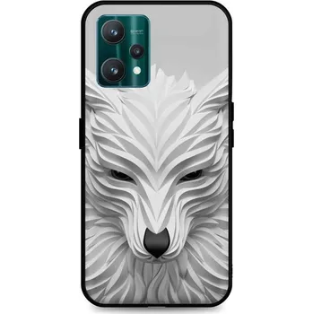Pouzdro na mobilní telefon Kryt Realme 9 Pro pevný Bílý vlk (obal neboli pouzdro na Realme 9 Pro)
